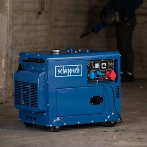 Dizel agregat 5kW SG5200D Scheppach - Img 2