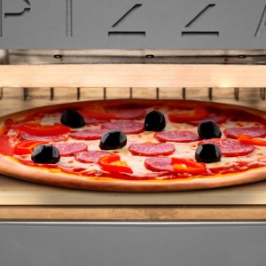 Električna pizza peć 380°C 2000W HOME - Img 6