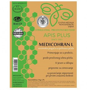 Enzimska pogača za prihranu pčela 10kg MEDICOHRAN L