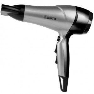 Fen za kosu - sivi 2200W ISKRA - Img 1