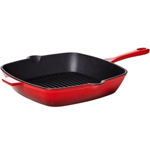 Grill tiganj tučani - emajlirani spolja 26x26cm - Img 2