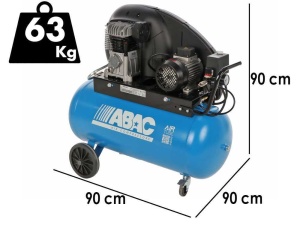 Kompresor uljni EXT A29B 90 CT3 2.2kW 90l 10bar 400V ABAC - Img 3