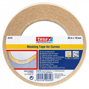 Krep traka maskirna za krivine 19mm - 25m TESA - Img 1