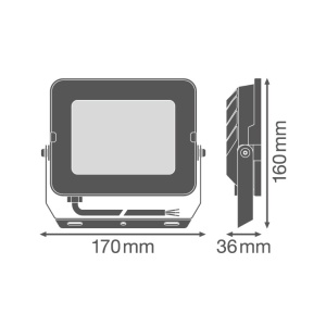 LED reflektor 50W toplo bela LEDVANCE - Img 4