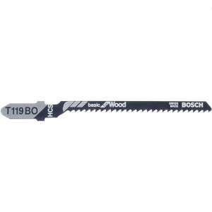 List za ubodnu testeru T 119 BO Basic za drvo 100kom. BOSCH - Img 1
