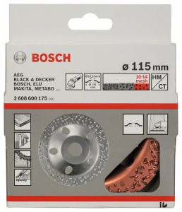 Lončasta brusna ploča 115mm - gruba, pljosnata BOSCH - Img 2
