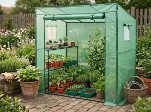 Montažni plastenik 200x77x168cm GardenLine - Img 6
