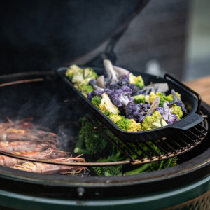 Polukružna roštilj rešetka XL Big Green Egg - Img 2