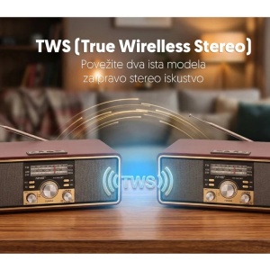 Retro Bluetooth radio PROSTO - Img 3
