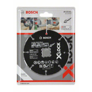 Rezna ploča za drvo X-LOCK Carbide Multi Wheel 115mm BOSCH - Img 2
