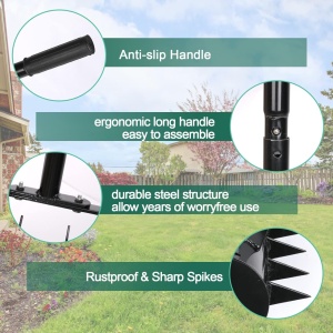 Ručni aerator - prozračivač travnjaka GardenLine - Img 4