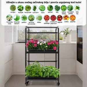 Smart Bašta Rack System 2×16W 115cm - Img 5