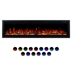 Smart električni 60" 3u1 multikolor kamin 1800W PROSTO - Img 2