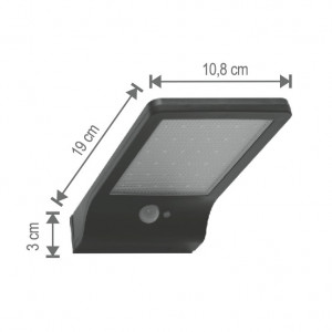 Solarni LED reflektor sa senzorom pokreta HOME - Img 4