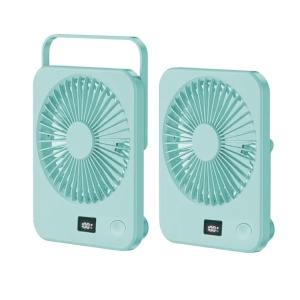Stoni USB mini ventilator sa displejem - zeleni PROSTO - Img 3