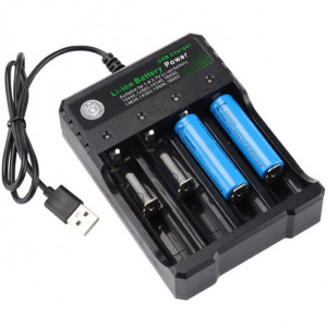 Univerzalni USB punjač Li-ion akumulatora - baterija - Img 2