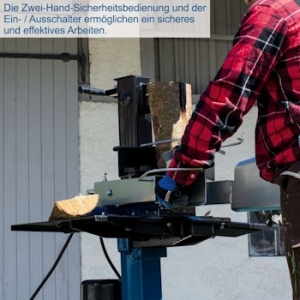 Vertikalni cepač za drva 7t HL730 Scheppach - Img 3