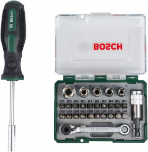 27-delni set mini gedore i bitovi + ručni odvrtač BOSCH - Img 2