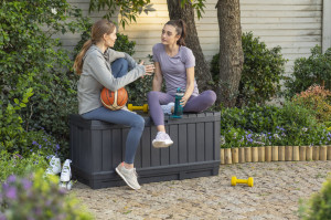 Baštenska kutija za odlaganje KENTWOOD grafit 350L KETER - Img 6