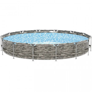 Bazen sa metalni okvirom 427x84cm AVENLI