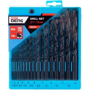 Burgije HSS set 1-13mm WESTBERG - Img 2
