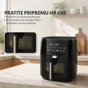 Friteza na vruć vazduh - Air Fryer 6.5L PROSTO - Img 3