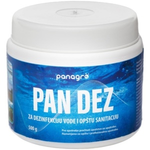 Hlorne granule za dezinfekciju vode i bazene 500g PANDEZ