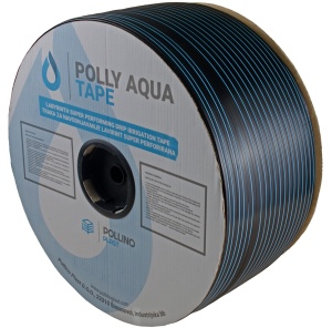 Kap po kap traka za navodnjavanje sa lavirintom 16mm - 3000m - 15cm Polly Aqua Tape POLLINO PLAST