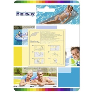 Komplet za krpljenje bazena - vodootporna zakrpa za bazene 10kom. BESTWAY