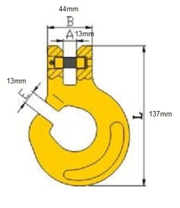 Kuka za šumski lanac G80 - 3T TOHO - Img 2