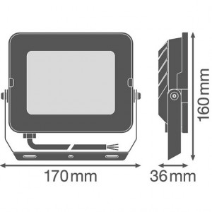 Led reflektor 50W toplo bela LEDVANCE - Img 3