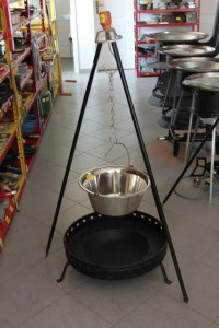 Metalno ložište za kotlić 57cm - Img 4