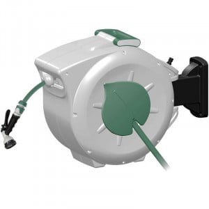Motalica za crevo - zidna automatska sa crevom 30m Dolomite Aqua Green