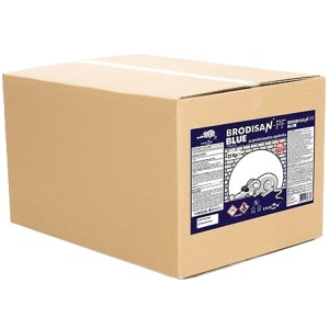 Parafinske kocke za miševe i pacove 20g - 1kg BRODISAN BLUE PF