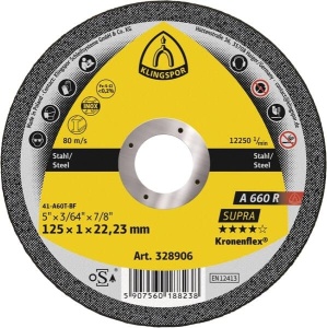 Rezna ploča za inox SUPRA 115x1mm Klingspor