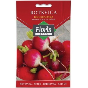 Rotkvica Beogradska seme 3g - 10kom. FLORIS