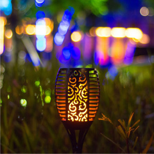 Solarna baštenska LED lampa sa efektom plamena - Img 4