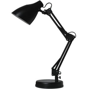 Stona lampa PANAN Classic Pixar E27 crna OSRAM