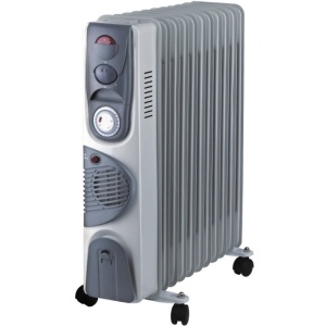 Uljani radijator 11 rebara sa ventilatorom PROSTO