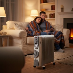 Uljani radijator 13 rebara sa ventilatorom PROSTO - Img 2