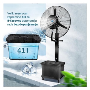 Ventilator sa raspršivačem vode PROFI 41L PROSTO - Img 2