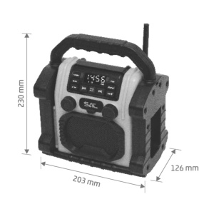 Vodootporni bluetooth zvučnik SAL - Img 6