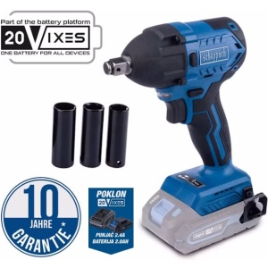 Akumulatorski udarni odvijač 370Nm 1/2” Brushless Solo IXES BC-IW350-X + set punjač 2.4A i baterija 2.0Ah Scheppach - Img 1