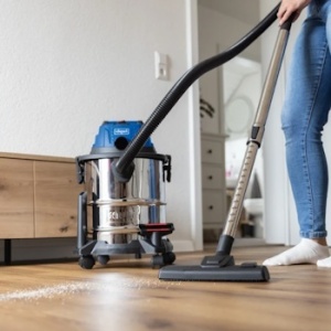 Akumulatorski usisivač za suvo i mokro usisavanje 20V C-NTS20-X + set punjač 2.4A i baterija 2.0Ah Scheppach - Img 4