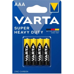 Baterije AAA Super Heavy Duty ZnC 4kom. VARTA