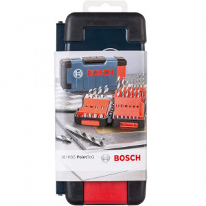 Burgije spiralne za metal HSS 18kom. PointTeQ ToughBox Set BOSCH - Img 2