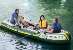 Čamac za vodu 351 x 145 x 48cm Seahawk 4 set INTEX - Img 3