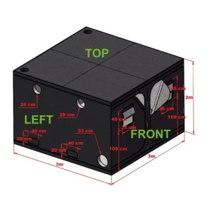 Grow Box 300x300x200 - Img 4