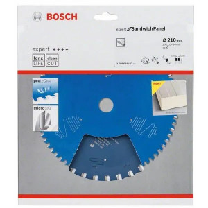 Kružna testera za sendvič panele Expert 210x2.0mm - 36 zuba BOSCH - Img 2