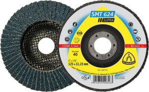 Lamelni brusni disk SMT 624 gr.40 -120Klingspor - Img 1